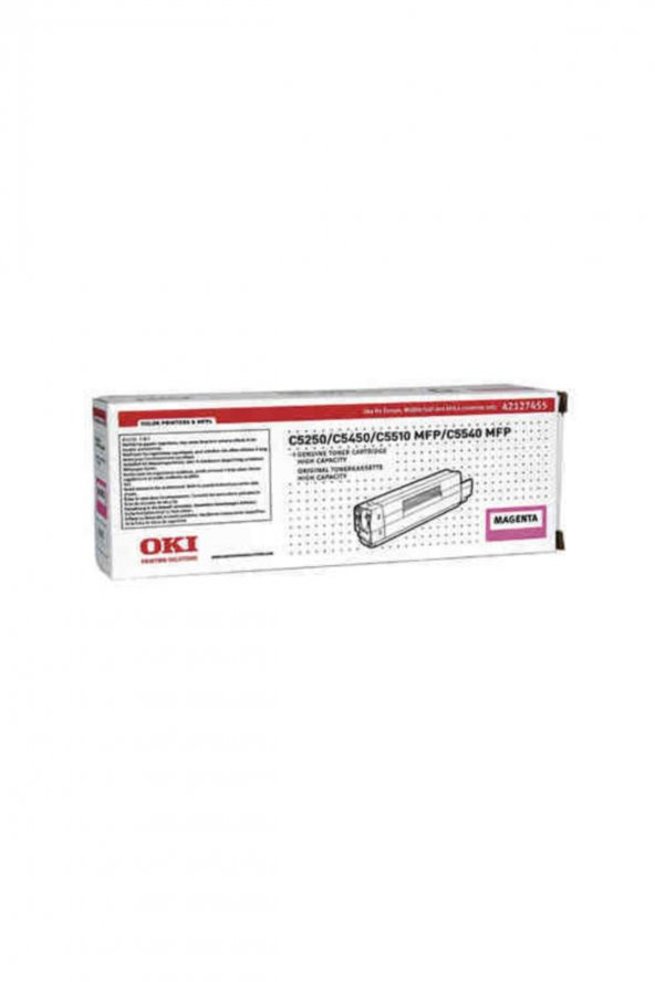 OKI 42127455 SARI LAZER TONER - OKI C5250/ C5450/ C5510 TONER ürün görseli 1