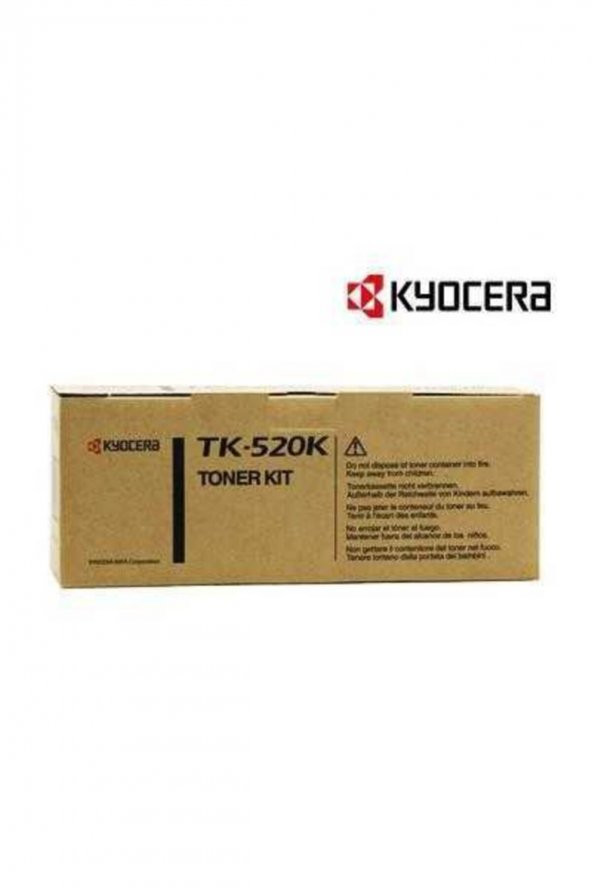 KYOCERA TK-520K / C5015N SİYAH ORJİNAL TONER ürün görseli 1