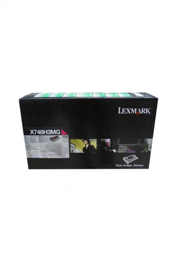 LEXMARK X748H3MG KIRMIZI ORJİNAL TONER  X748DE / X748DTE ürün görseli 1