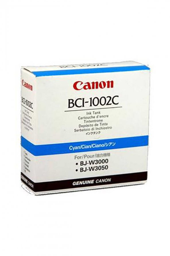 CANON BCI-1002C MAVİ KARTUŞ W3000 / W3050 ürün görseli 1