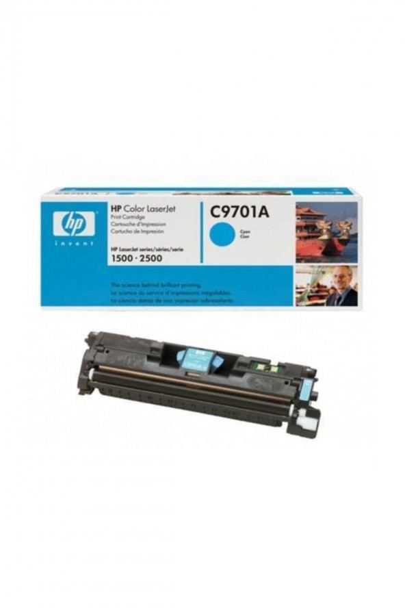 HP C9701A (121A) MAVİ ORJİNAL TONER (B) ürün görseli 1