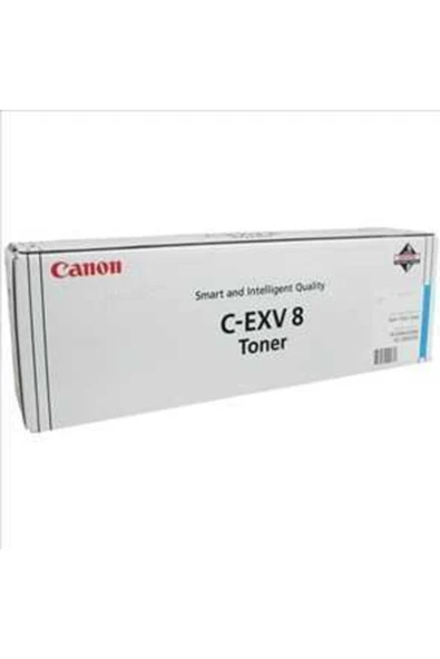 CANON C-EXV8C MAVİ ORJİNAL TONER - IRC-2620 / IRC-3200 / IRC-3220 ürün görseli 1