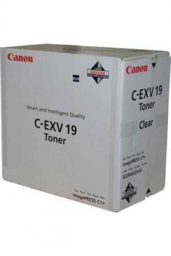 CANON C-EXV19 CLEAR (Temizleyici) ORJİNAL TONER imagePRESS C1 ürün görseli 1