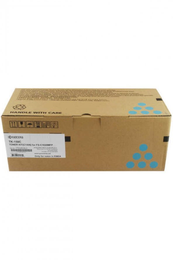 KYOCERA TK-150C MAVİ ORJİNAL TONER FS-C1020 Serisi ürün görseli 1