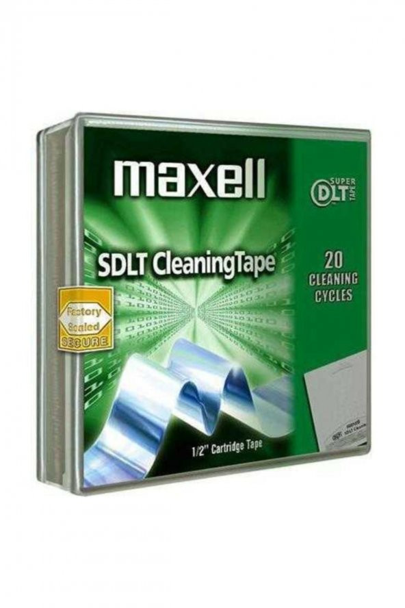 MAXELL SUPER DLT SDLT TEMİZLEME KARTUŞU (Cleaning Tape) ürün görseli 1