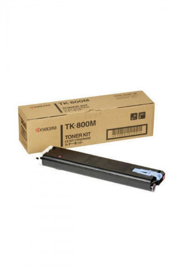 KYOCERA TK-800M KIRMIZI ORJİNAL TONER FS-C8008 ürün görseli 1
