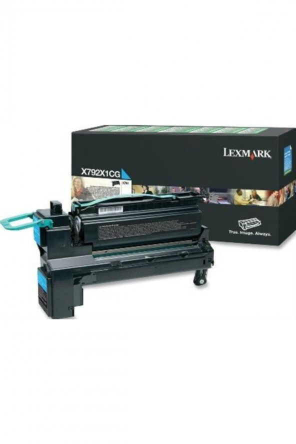 LEXMARK X792X1CG MAVİ ORJİNAL TONER 20.000 Sayfa ürün görseli 1
