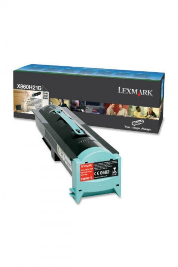 LEXMARK X860H21G SİYAH ORJİNAL TONER X860 / X862 / X864 ürün görseli 1