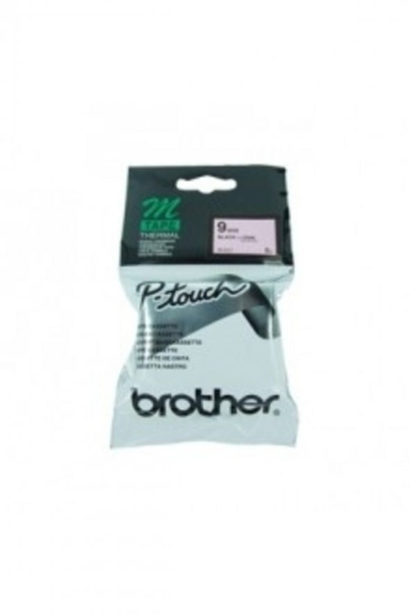 BROTHER M-721 Yeşil Üzerine Siyah P-Touch Etiket 9mm PT-55 / PT-60 / PT-80 ürün görseli 1
