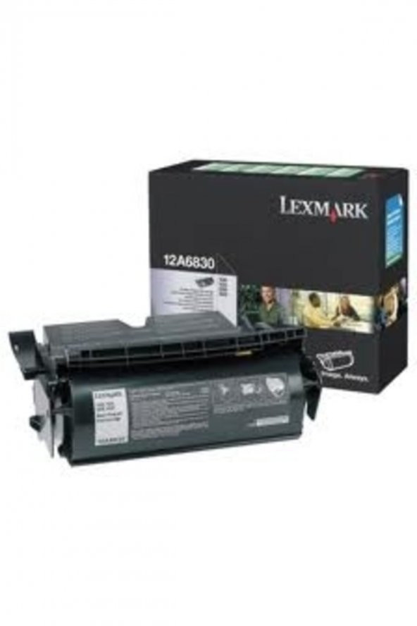 LEXMARK T520 12A6830 SİYAH ORJİNAL TONER T520-T522-X520-X522 TONERİ ürün görseli 1