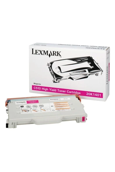 LEXMARK C510 KIRMIZI TONER / Lexmark 20K1401 ürün görseli 1