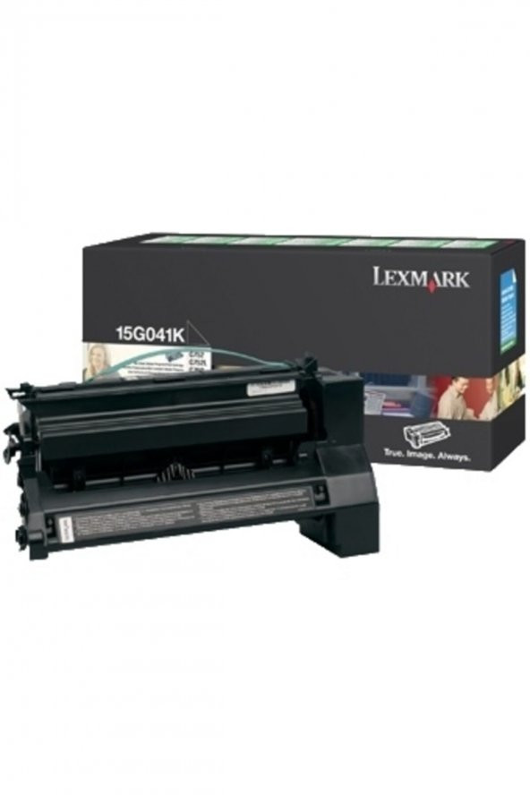 LEXMARK 15G041K ORJİNAL SİYAH TONER ürün görseli 1