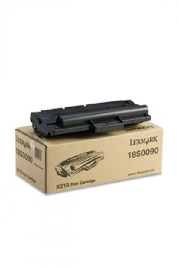 LEXMARK 18S0090 (X215) SİYAH ORJİNAL TONER ürün görseli 1