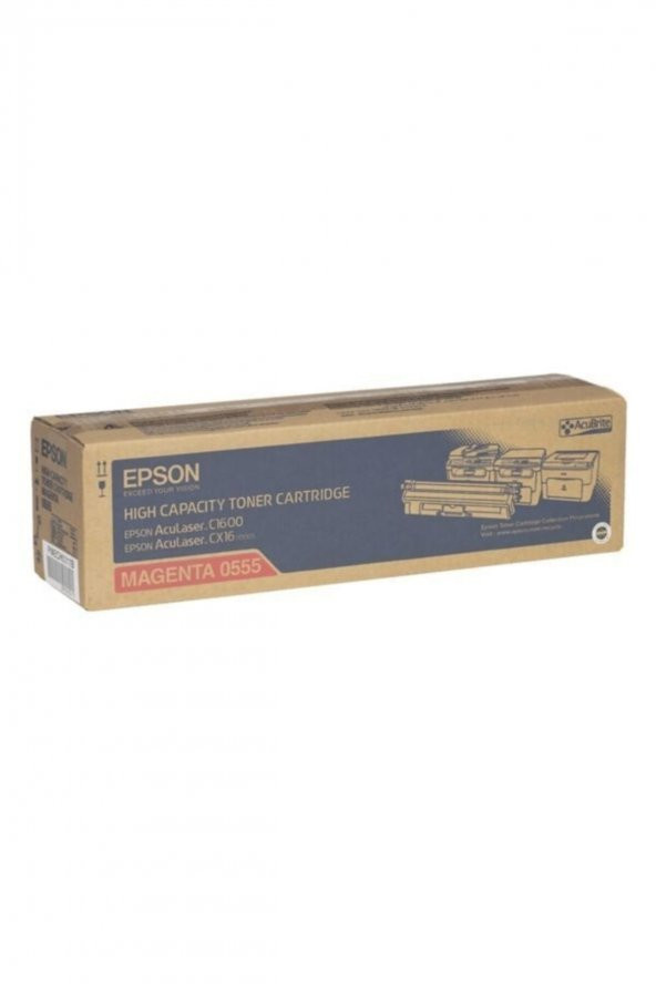 EPSON CX16 / C1600 S050555 KIRMIZI ORJİNAL TONER Yüksek Kapasite 2.7K ürün görseli 1