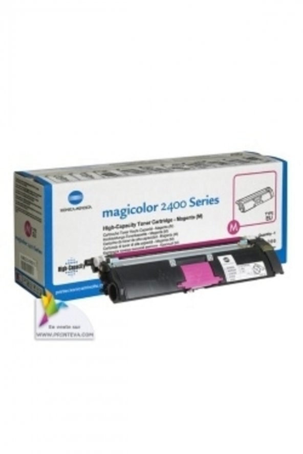 KONICA MINOLTA 1710589 002 KIRMIZI RENKLİ LAZER TONER - MagiColor 2400-2500 YAZICI TONERİ ürün görseli 1