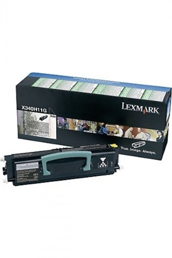 LEXMARK X340H11G SİYAH ORJİNAL TONER - LASERJET X342N YAZICI TONERİ ürün görseli 1