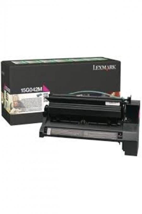 LEXMARK 15G042M KIRMIZI ORJİNAL TONER-C752 / C760 / X752e YÜKSEK KAPASİTE ürün görseli 1