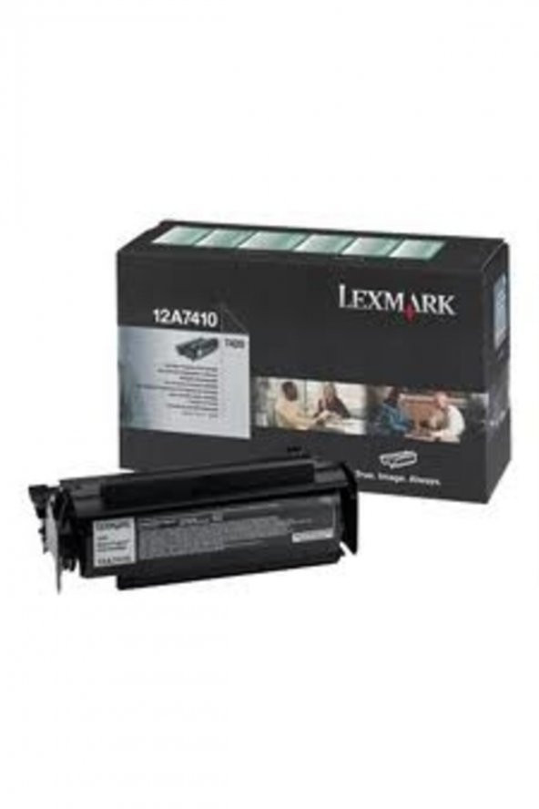 LEXMARK 12A7410 T420 SİYAH ORJİNAL TONER ürün görseli 1