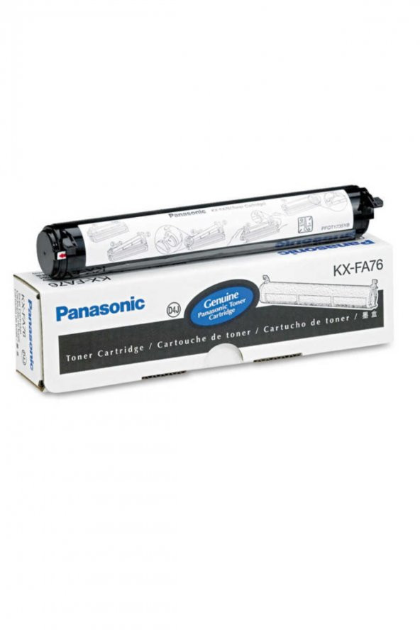 PANASONİC KX-FA76A SİYAH ORJİNAL TONER-KX-FL501/503/751 TONERİ ürün görseli 1