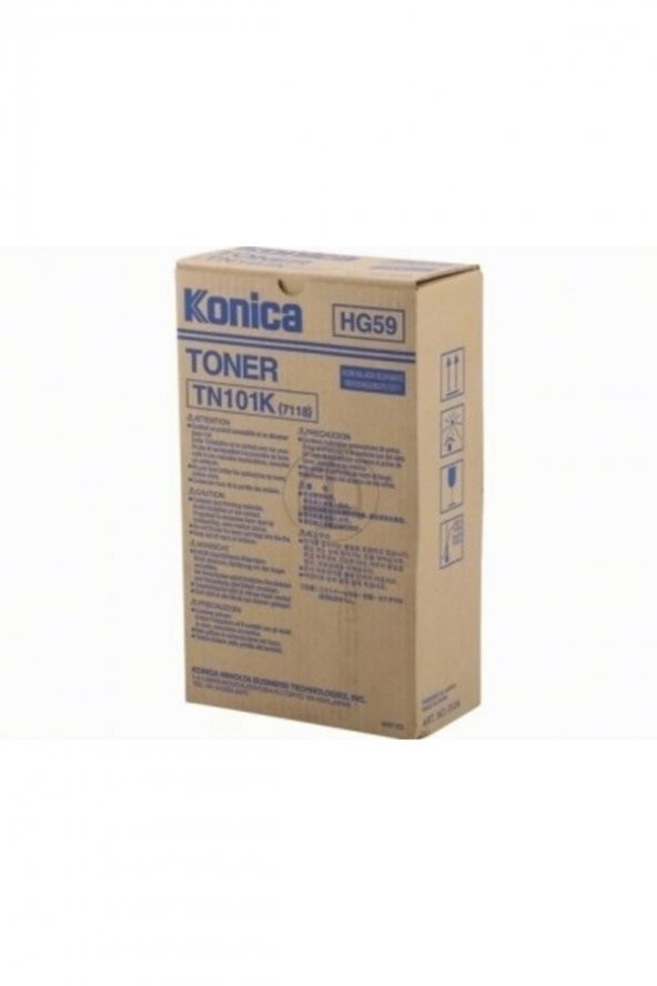 KONICA MINOLTA TN101K (HG59) ORJİNAL TONER - 7115 / 7218 / 7118 / 7220 / 7216 ürün görseli 1