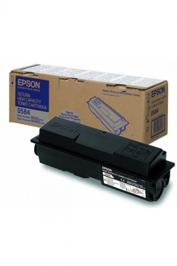 EPSON MX20 / M2400 S050584 ORJİNAL TONER YÜKSEK KAPASİTE ürün görseli 1