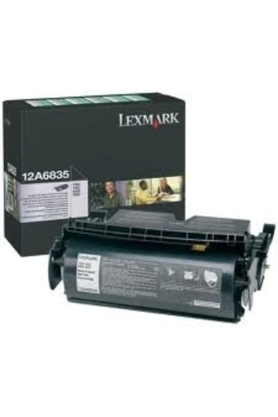LEXMARK T520 12A6835 SİYAH ORJİNAL TONER T520-T522-X520-X522 YÜKSEK KAPASİTELİ ürün görseli 1