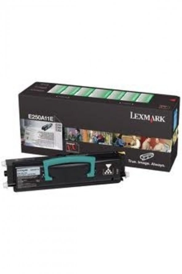 LEXMARK E250 E250A11E SİYAH ORJİNAL TONER ürün görseli 1