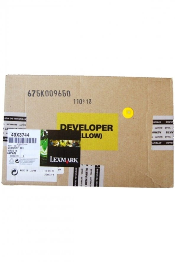 LEXMARK 40X3744 SARI DEVELOPER KIT ürün görseli 1