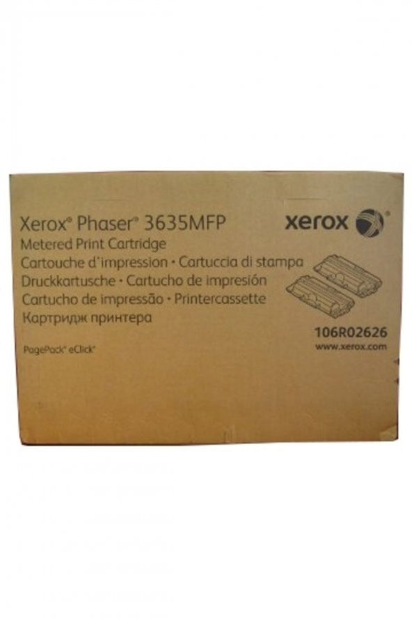XEROX 3635 106R02626 2Lİ PAKET ORJİNAL TONER ürün görseli 1