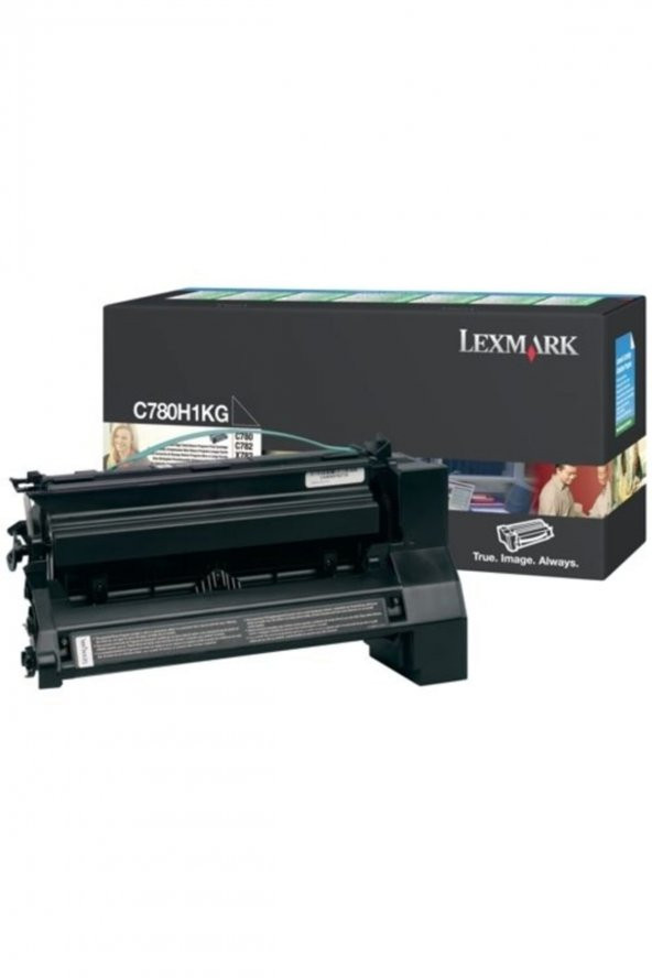 LEXMARK C780H1KG SİYAH ORJİNAL TONER - C780 / C782 / X782e ürün görseli 1