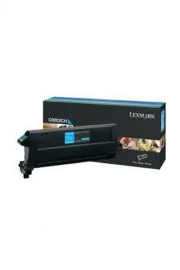 LEXMARK C920 C9202CH MAVİ ORJİNAL TONER ürün görseli 1