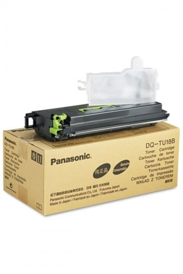 PANASONIC DQ-TU18B ORJİNAL SİYAH TONER- DP2000 / DP2500 / DP3000 ürün görseli 1