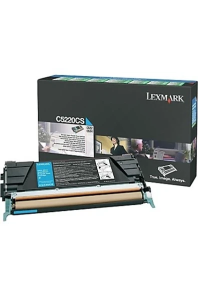 LEXMARK C5220CS MAVİ ORJİNAL TONER - C522 / C524 / C530 ürün görseli 1