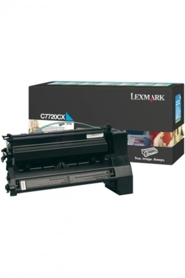 LEXMARK C7720CX MAVİ ORJİNAL TONER - C772 / X772 ürün görseli 1
