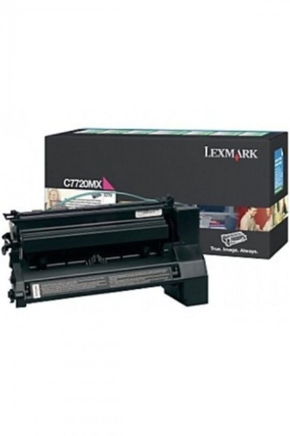 LEXMARK C7720MX KIRMIZI ORJİNAL TONER - C772 / X772 ürün görseli 1