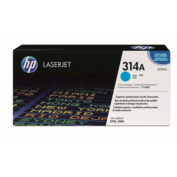HP Q7561A MAVİ ORJİNAL TONER - HP 2700 / 3000 MAVİ TONER ürün görseli 1
