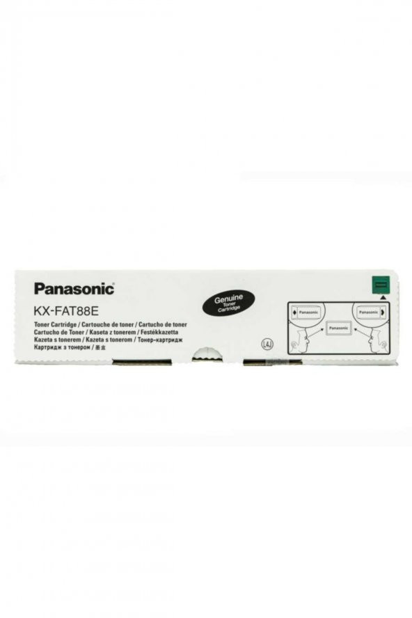 PANASONIC KX-FAT88E SİYAH ORJİNAL TONER- KX-FL401/FLC411/FLC413 ürün görseli 1