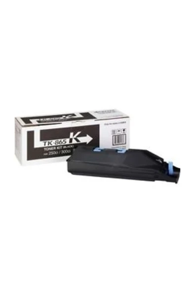 KYOCERA TK-865K SİYAH ORJİNAL TONER - TASKalfa 250CI / 300CI ürün görseli 1