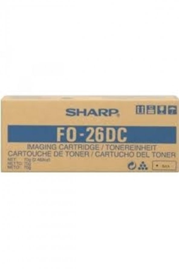 SHARP FO-26DC FO-2600/F-2700M/FO-2700 ORJİNAL FAKS TONERİ ürün görseli 1