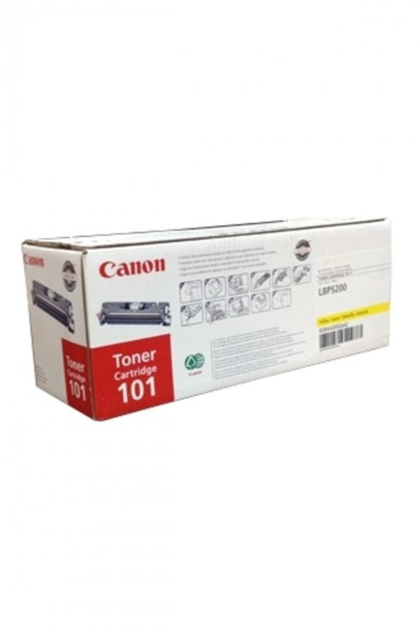 CANON CRG-101Y/CRG-701Y/CRG-301Y SARI ORJİNAL TONER-LBP5200 ürün görseli 1