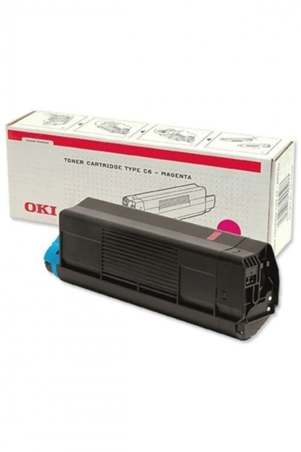 OKI C3200 42804579 KIRMIZI ORJİNAL TONER Yüksek Kapasite ürün görseli 1