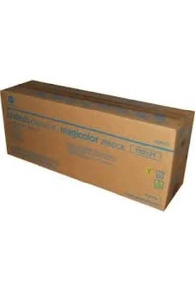 KONICA MINOLTA TN-212Y ORJİNAL SARI TONER - BizHub C10P / MagiColor 2550CK ürün görseli 1