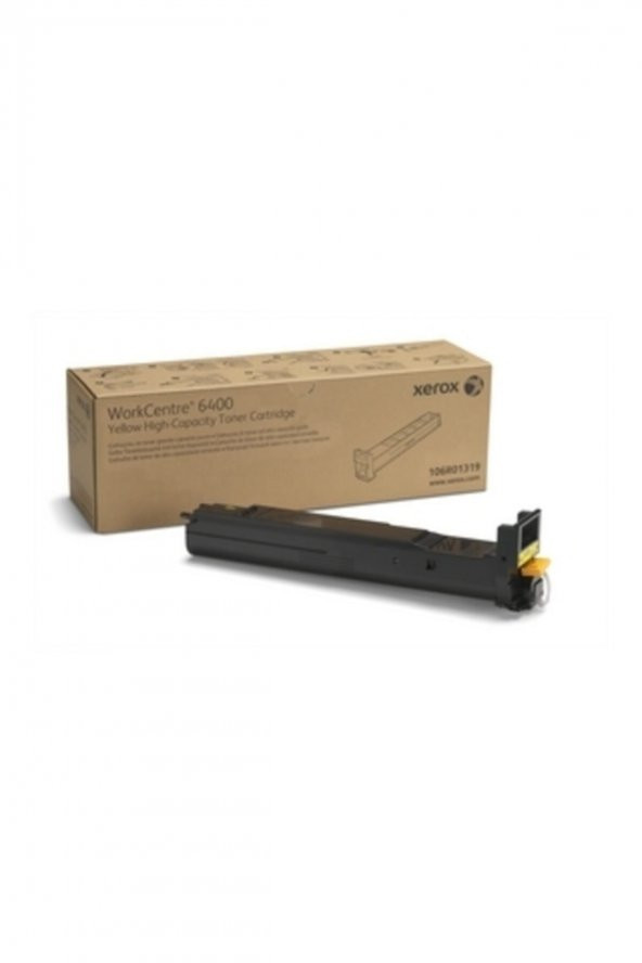 XEROX 6400 106R01319 SARI ORJİNAL TONER - Yüksek Kapasite ürün görseli 1