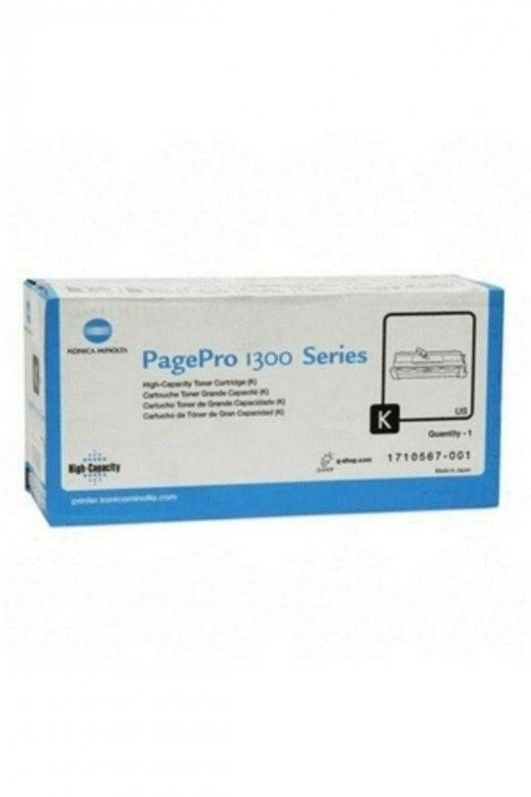 KONICA MINOLTA 1300/1380/1390 (1710567-001) SİYAH TONER Yüksek Kapasite ürün görseli 1
