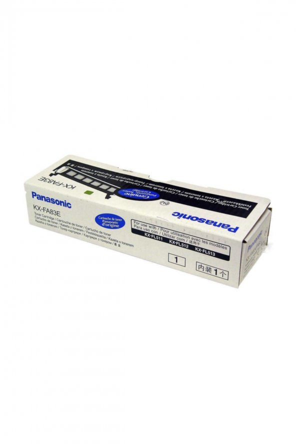PANASONIC KX-FA83E SİYAH ORJİNAL TONER-KX-FL51/KX-FL541/KX-FLM651 ürün görseli 1