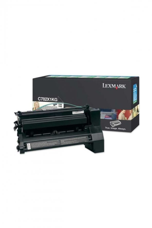 LEXMARK C782X1KG SİYAH ORJİNAL TONER C782 / X782e 15.000 Sayfa ürün görseli 1