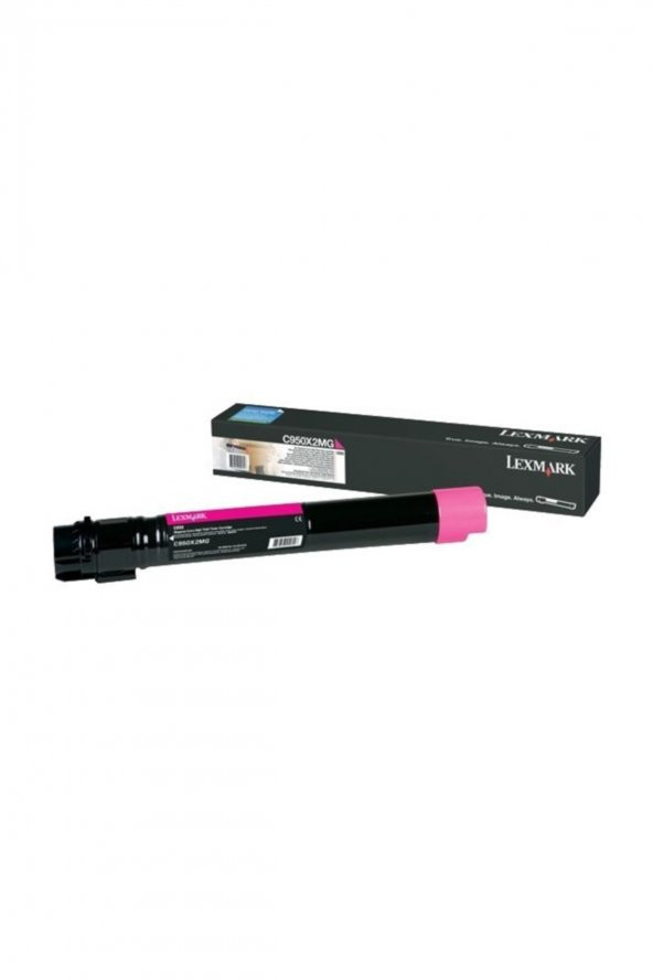 LEXMARK C950X2MG KIRMIZI ORJİNAL TONER C950 - 22.000 Sayfa ürün görseli 1