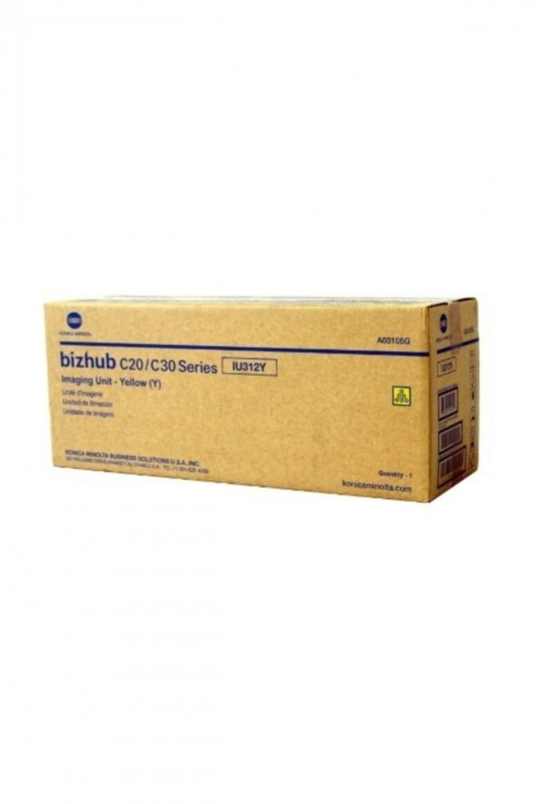 KONICA MINOLTA IU-312Y SARI DRUM ÜNİTESİ Bizhub C20 / C30 / C31P ürün görseli 1