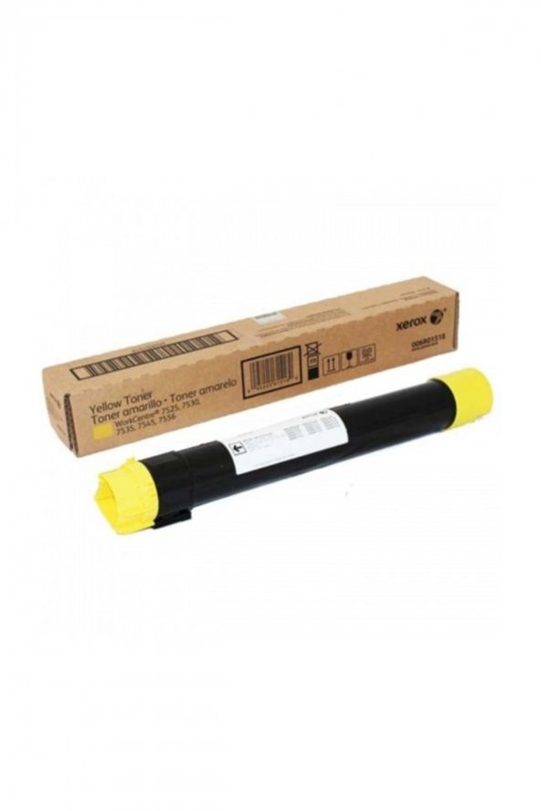 XEROX 7525 / 7530 / 7535 / 7545 / 7835 / 7855 006R01518 SARI ORJİNAL TONER ürün görseli 1