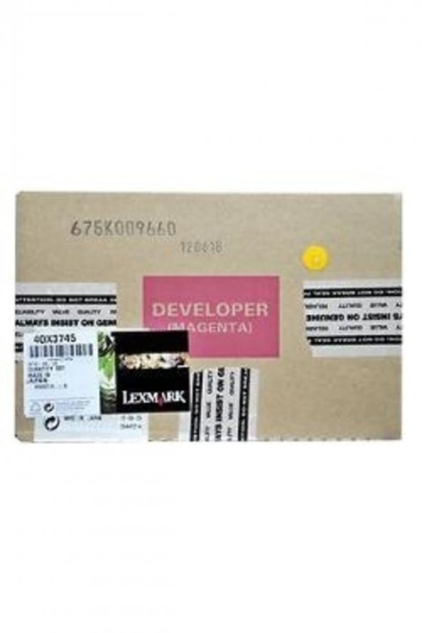 LEXMARK 40X3745 KIRMIZI DEVELOPER KIT ürün görseli 1